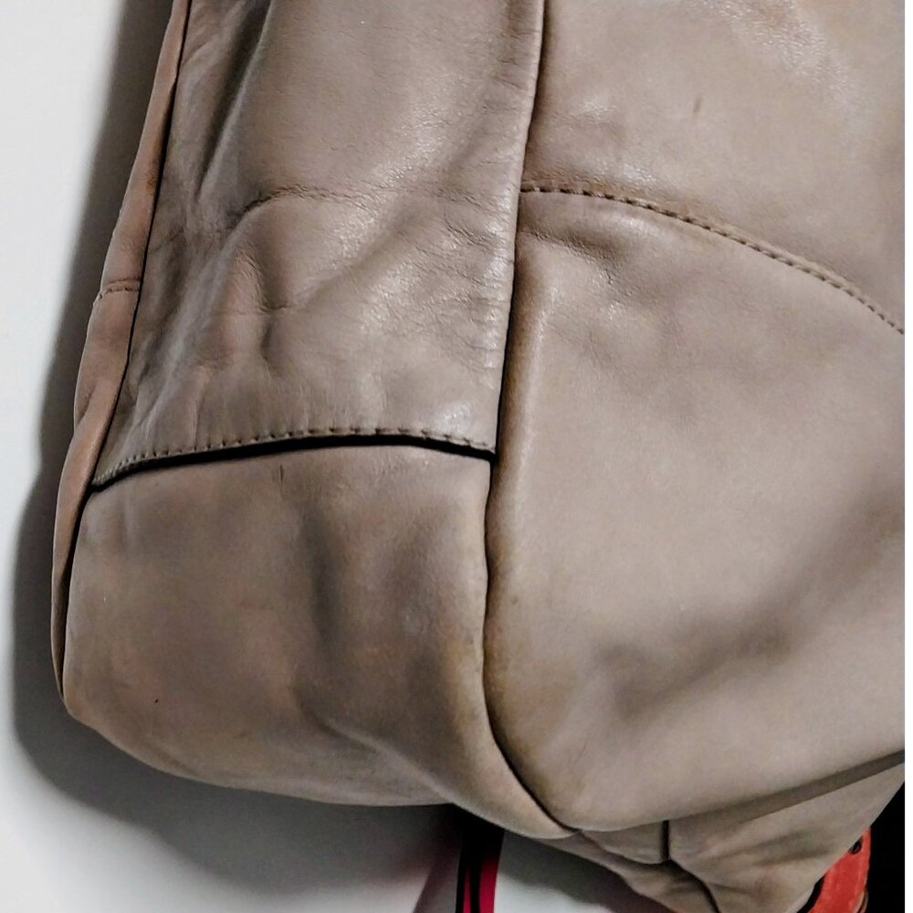 Coach Daisy Leather Spectator Emma Shoulder Bag #23922 - Picture 6 of 10